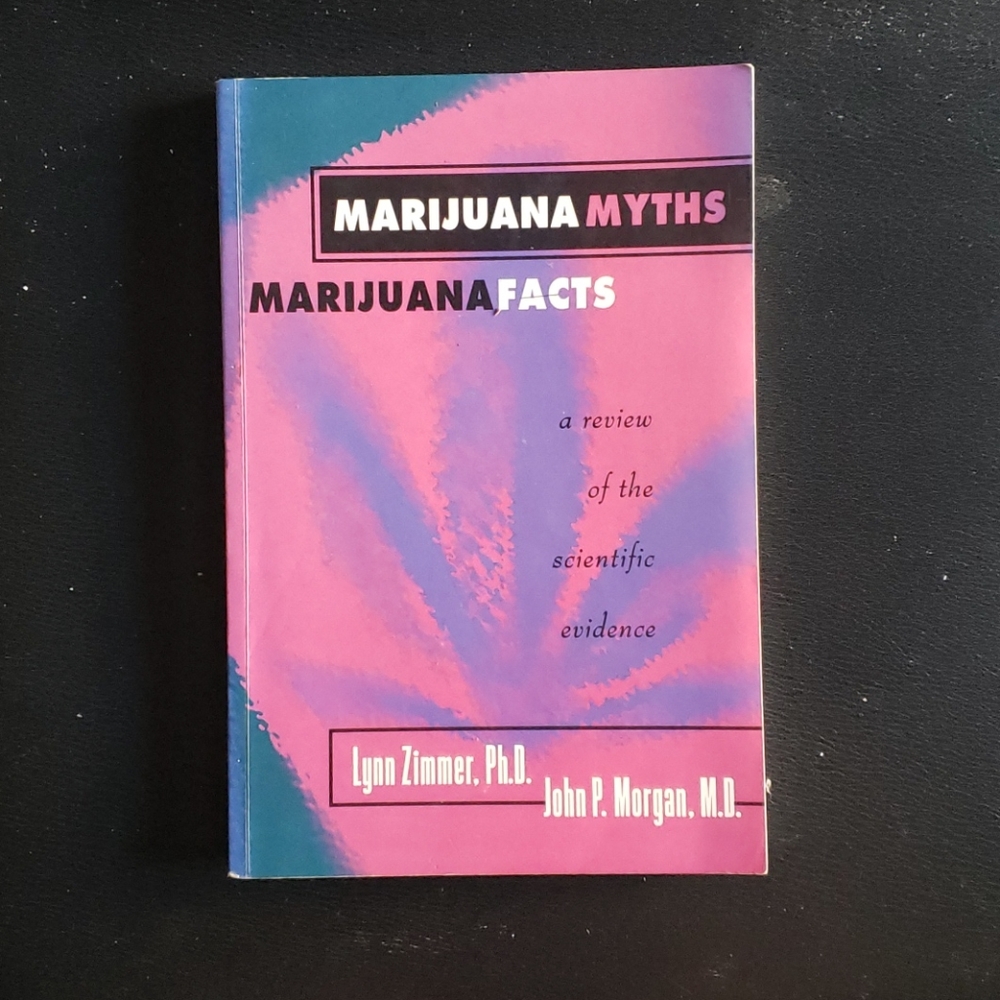 Book titled MarijuanaFacts